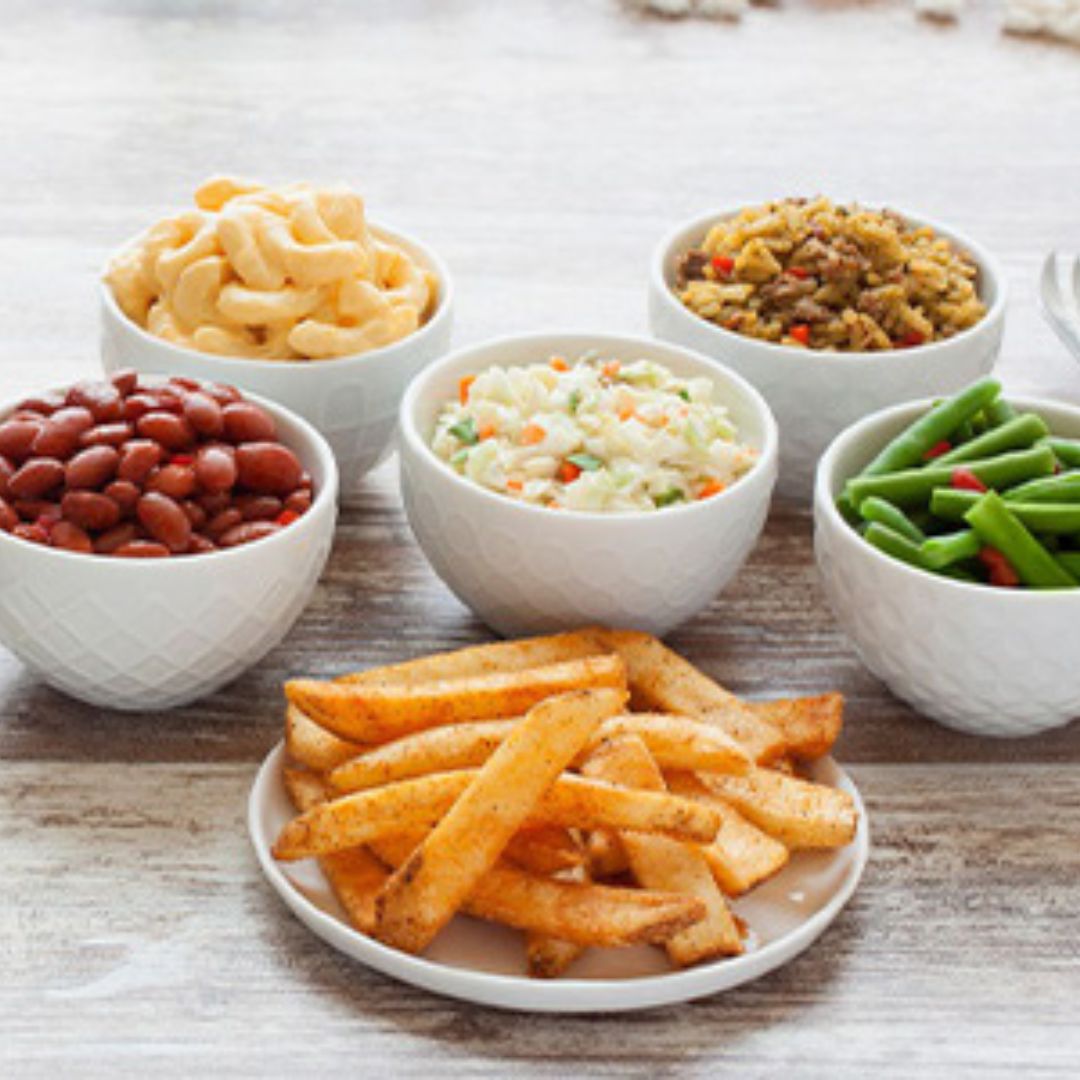 selection of available fixins