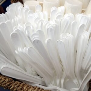 plastic utensils